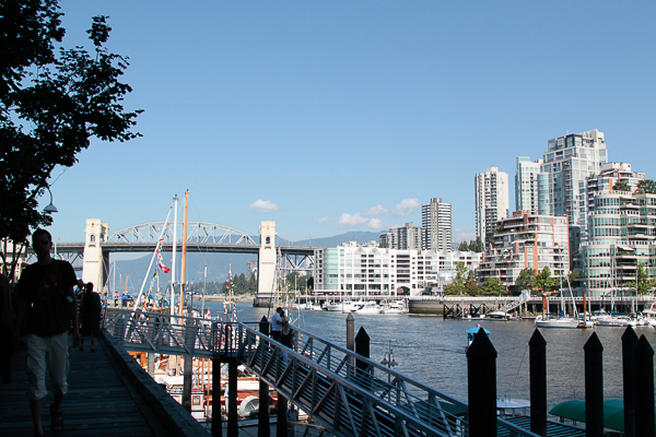 Vista de Granville island