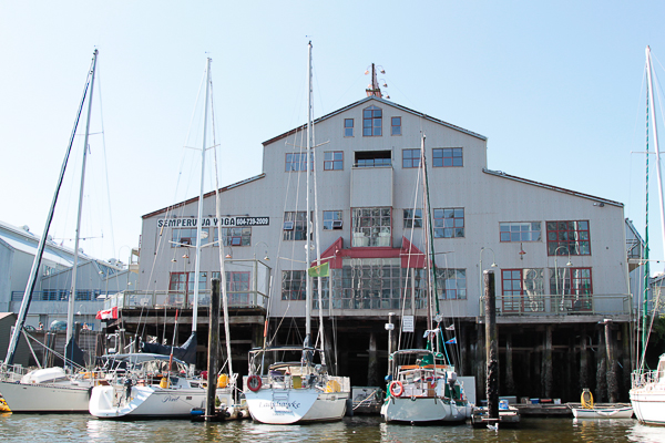 Marina em Granville Island, Vancouver