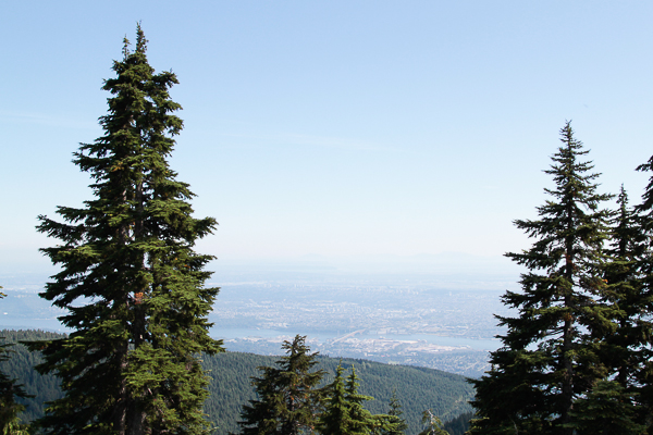 Vista geral da Grouse Mountain