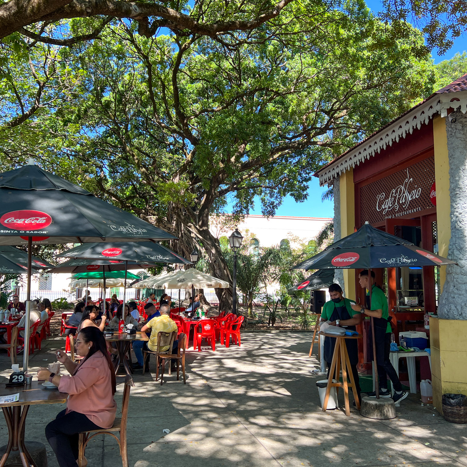 Passeio Público Fortaleza: Café Passeio