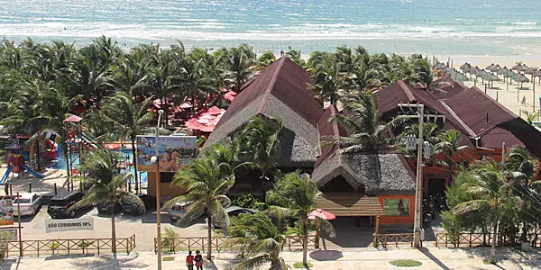 Megabarraca na Praia do Futuro Fortaleza