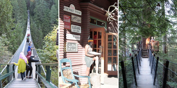 Locais do Capilano Suspension Bridge