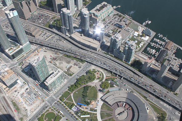 Vista a partir da CN Tower