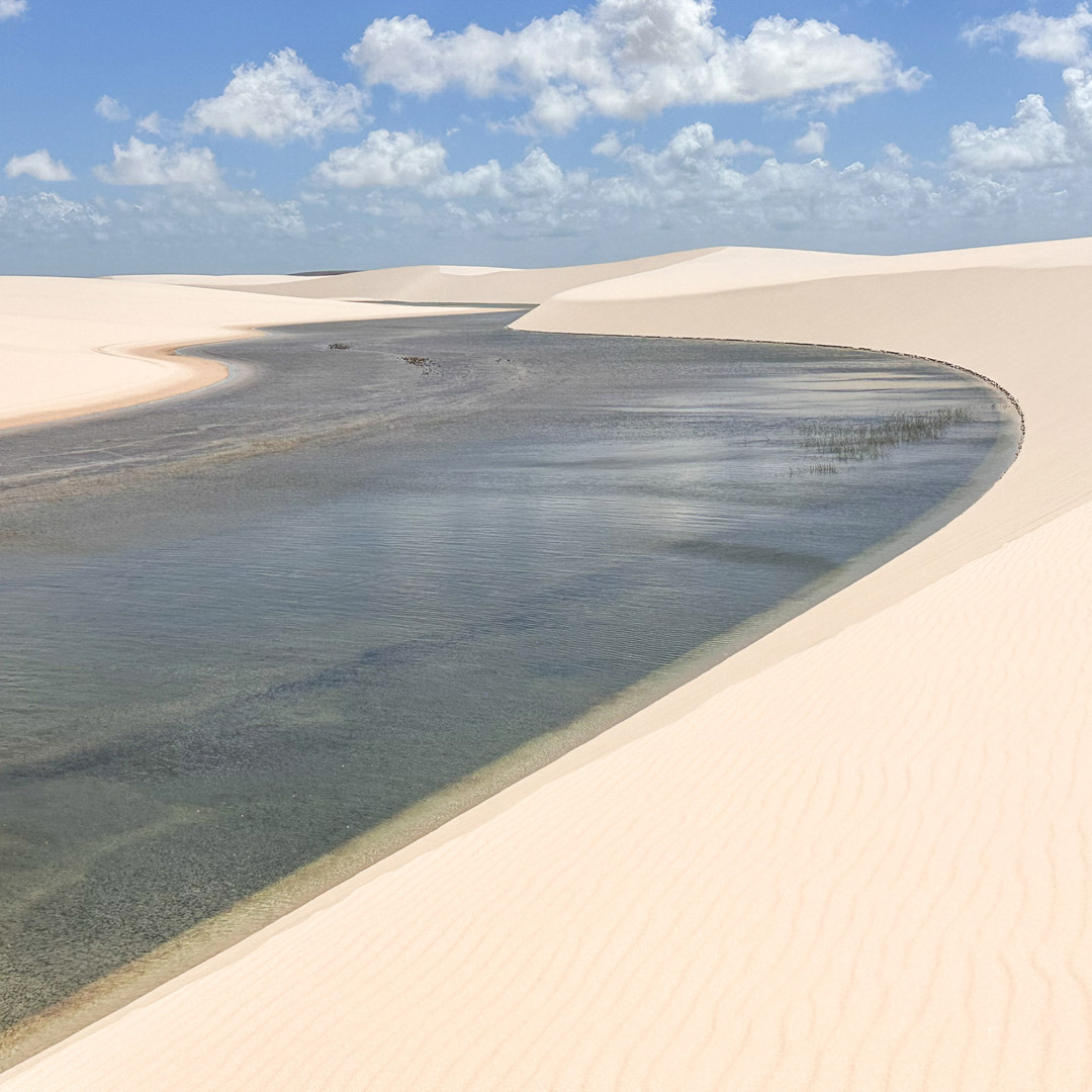 Lagoa do Kite, Atins