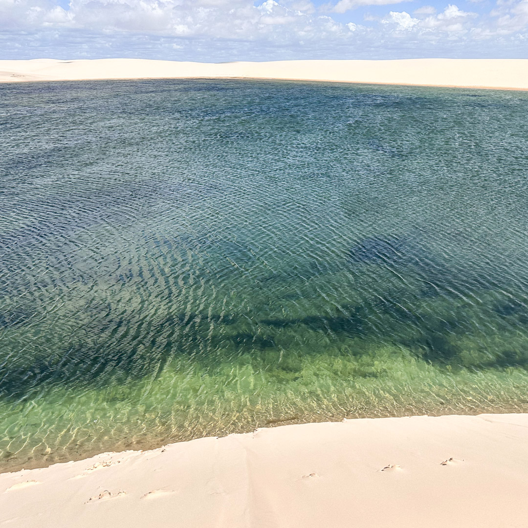 Lagoa Gaivota, Atins