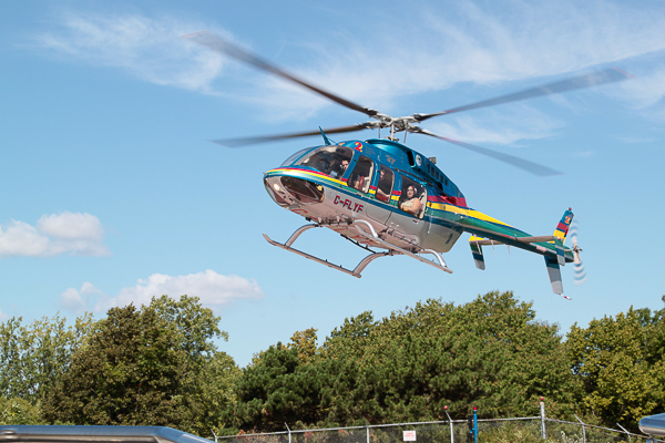 Passeio de helicóptero em Niagara Falls