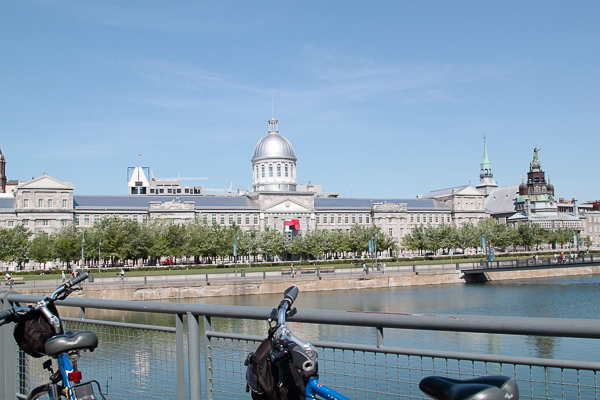 Vista do Marché Bonsecours