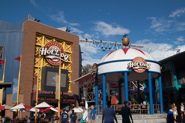 Hotdog Hall of Fame no CityWalk,