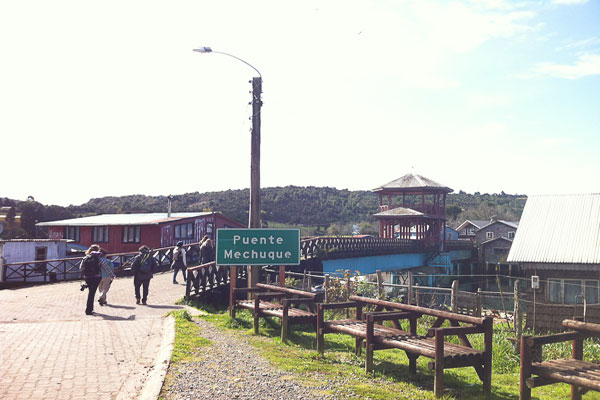 Ponte pitoresca de Mechuque