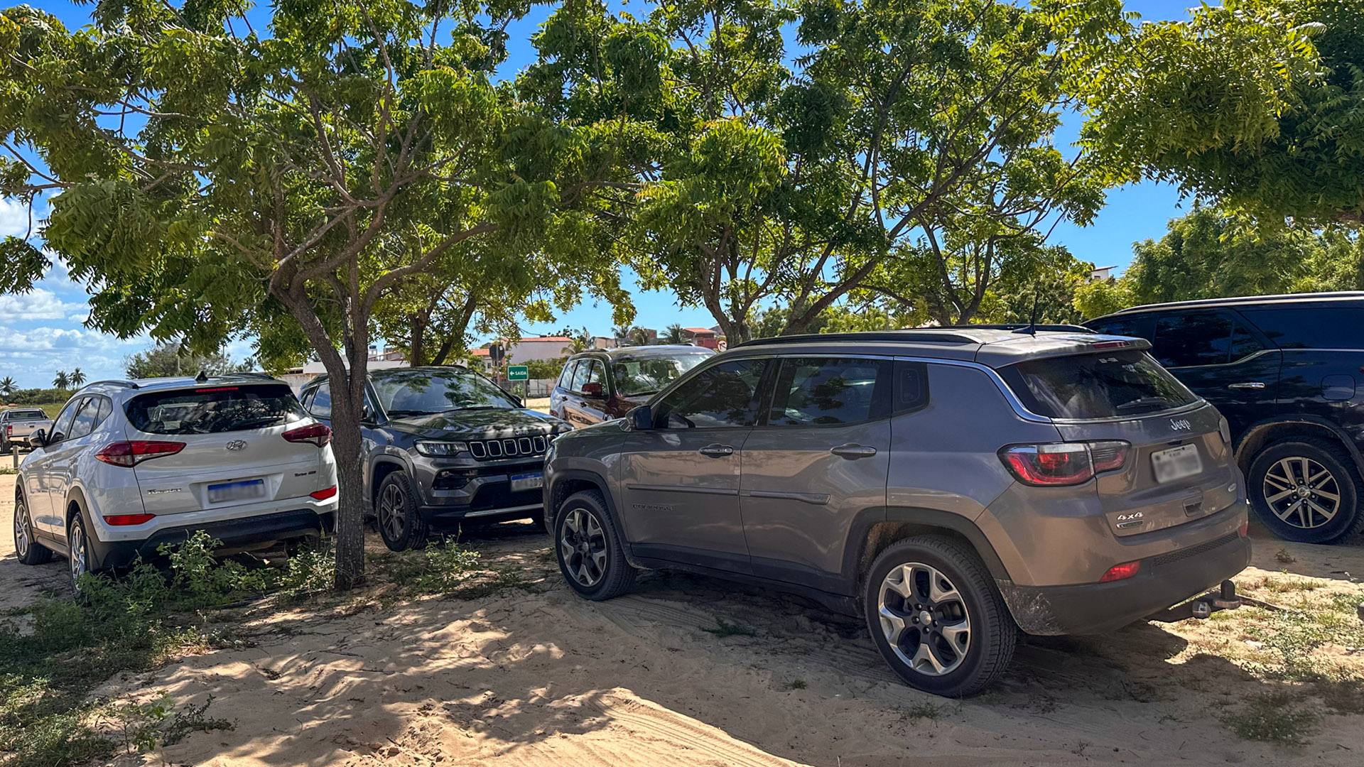 Estacionamento em Jericoacoara