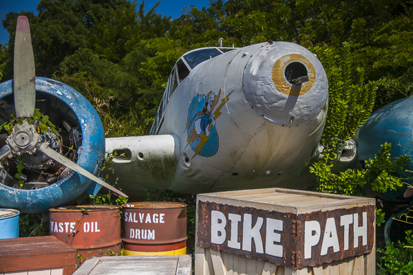 Avião em Castaway Cay