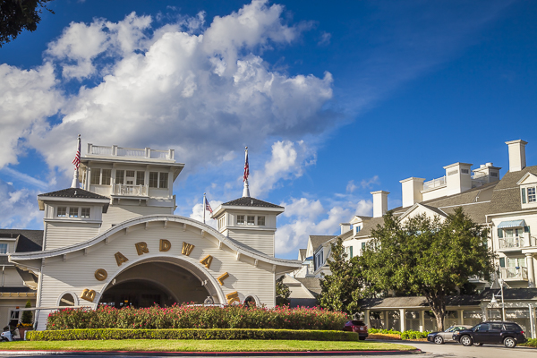 Entrada do Boardwalk, em Orlando