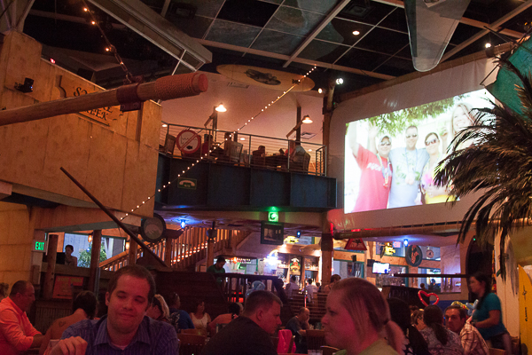 Interior do Margaritaville, no CityWalk de Orlando