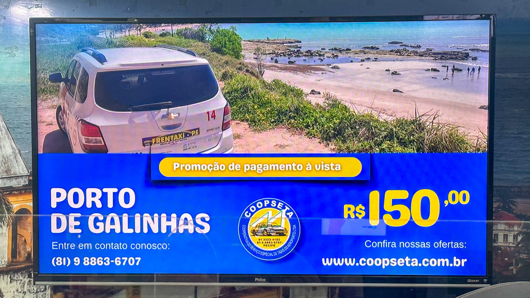 Como chegar a Porto de Galinhas de táxi saindo de Recife