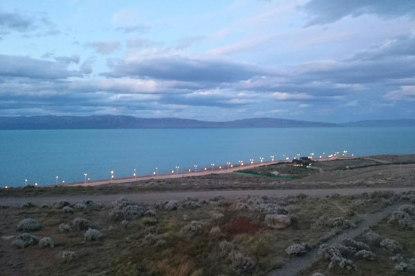 Patagônia de carro: Lago Argentino em El Calafate