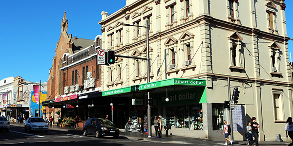 Roteiro diferente Sydney - Newtown