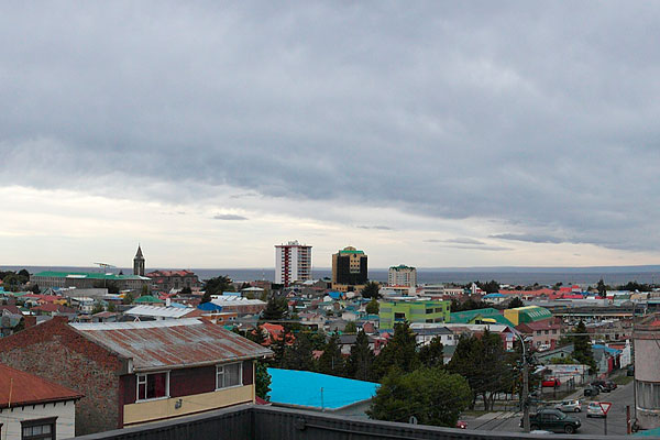 Patagônia de carro: Vista geral de Punta Arenas