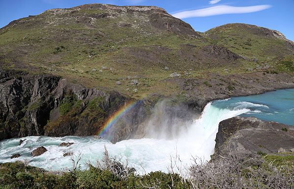 Cascata do rio Paine