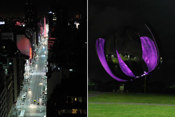 Passeio noturno por Buenos Aires