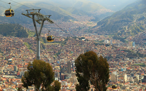 la paz teleferico