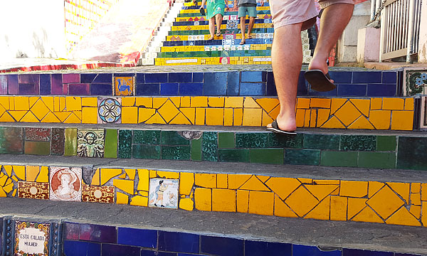 escadaria selarón lapa rio de janeiro