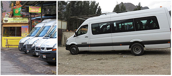 Vans de Ollantaytambo