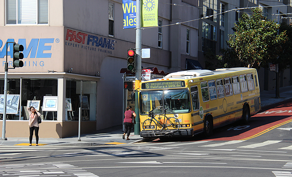 transporte em san francisco onibus