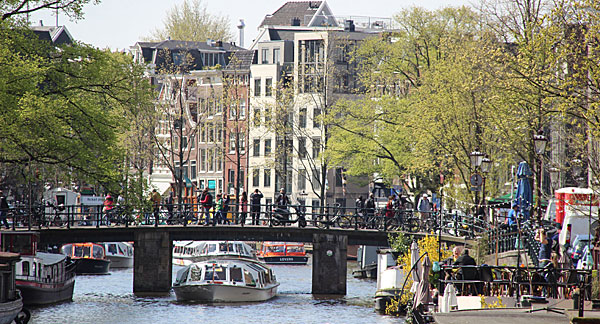 Amsterdã: caminhada pelos canais