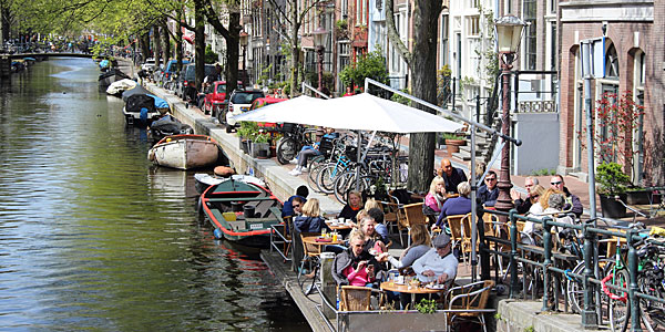 Amsterdã: caminhada pelos canais