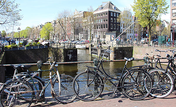 Amsterdã: caminhada pelos canais