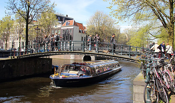 Amsterdã: caminhada pelos canais