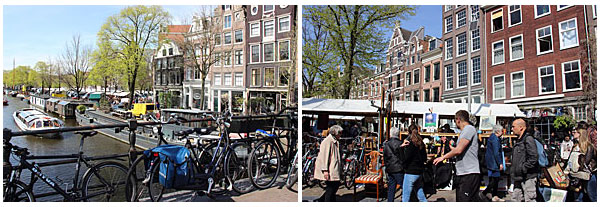 Amsterdã: caminhada pelos canais