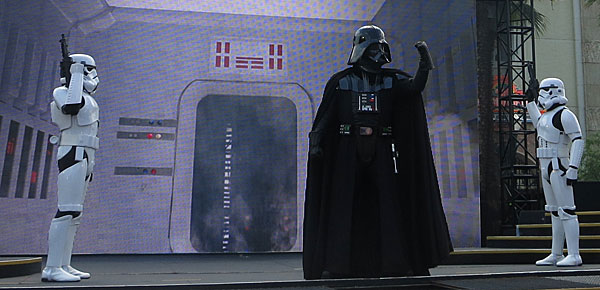 Novidades Disney: palco Star Wars