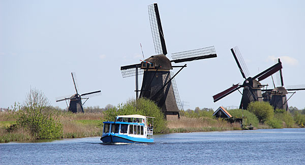 Kinderdijk: o melhor lugar para ver moinhos de vento na Holanda