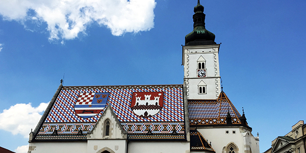 Zagreb Igreja de São Marcos Crkva sv. Marka