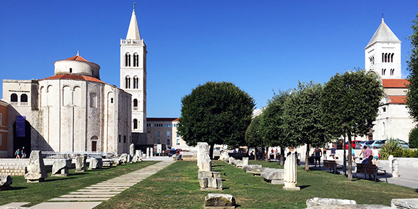 Zadar - Zeleni Trg - Fórum Romano