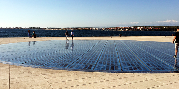 Zadar The Greeting to the Sun Saudação ao Sol