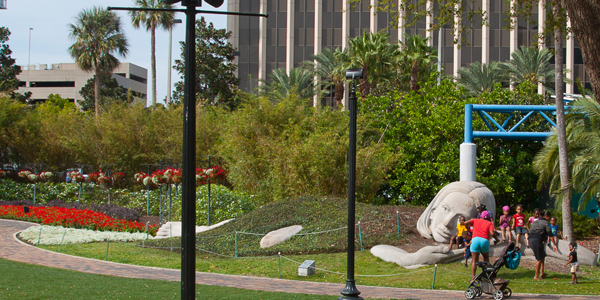 lake-eola-park-estatua-musa