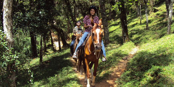 Aventura no Rancho, passeio a cavalo