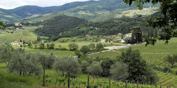 toscana estrada florenca cortona