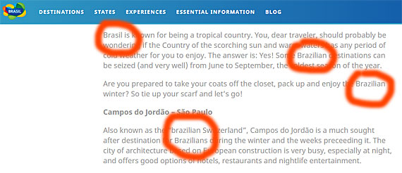Brazil com s