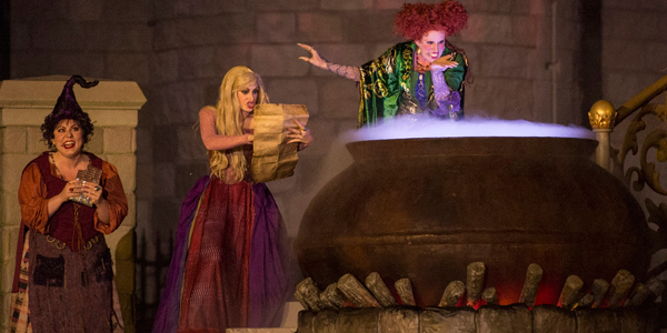 Abracadabra no Halloween da Disney, em Orlando