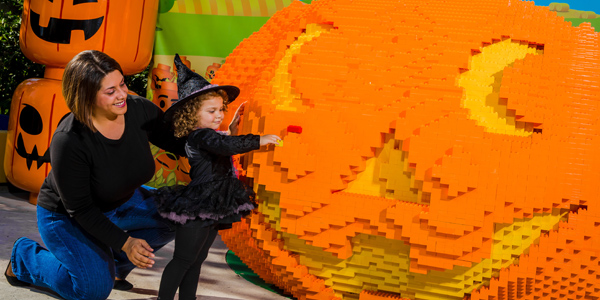 Legoland e Jack Lantern gigante