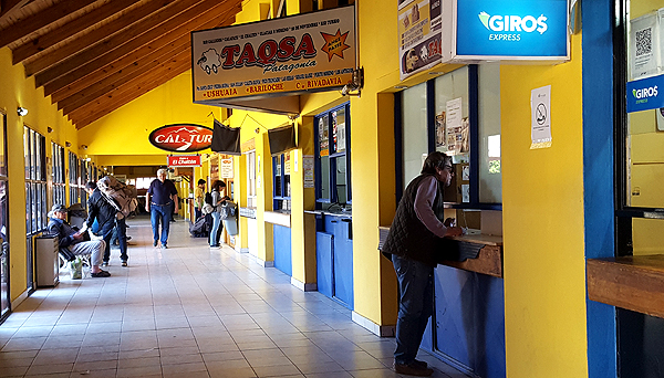 terminal rodoviário el calafate