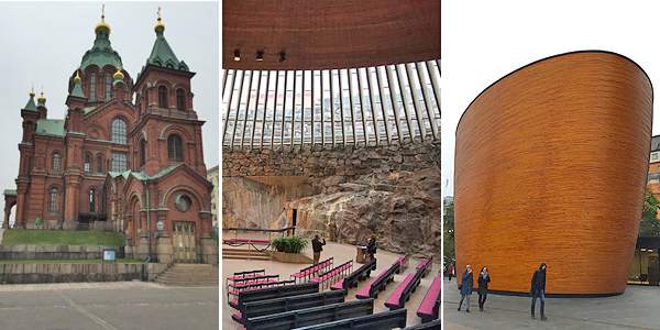 Helsinki: igrejas