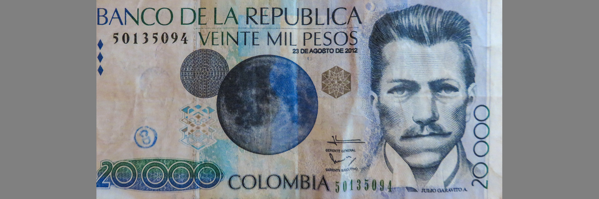 Que moeda levar para a Colômbia