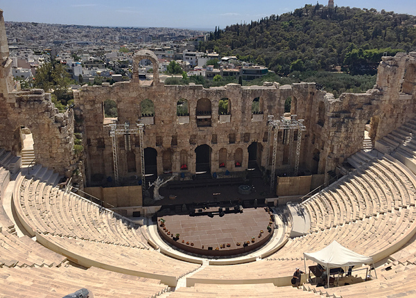 Teatro de Herodes Atticus atenas