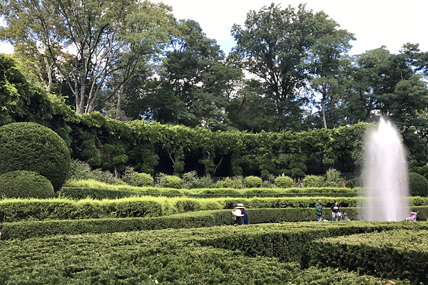 central park conservatory garden