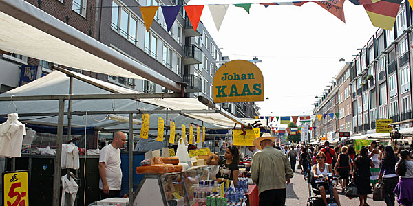 Onde comer em Amsterdã: Albert Cuypmarkt