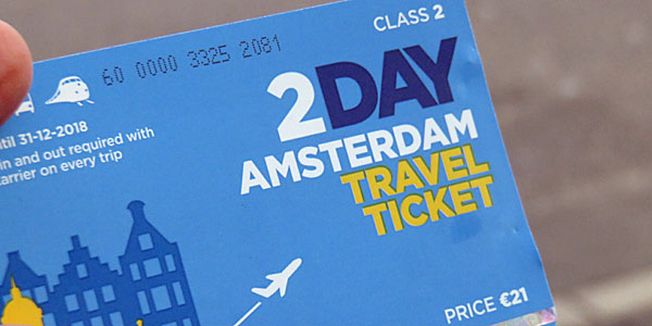 Como se deslocar em Amsterdã: Amsterdam Travel Ticket